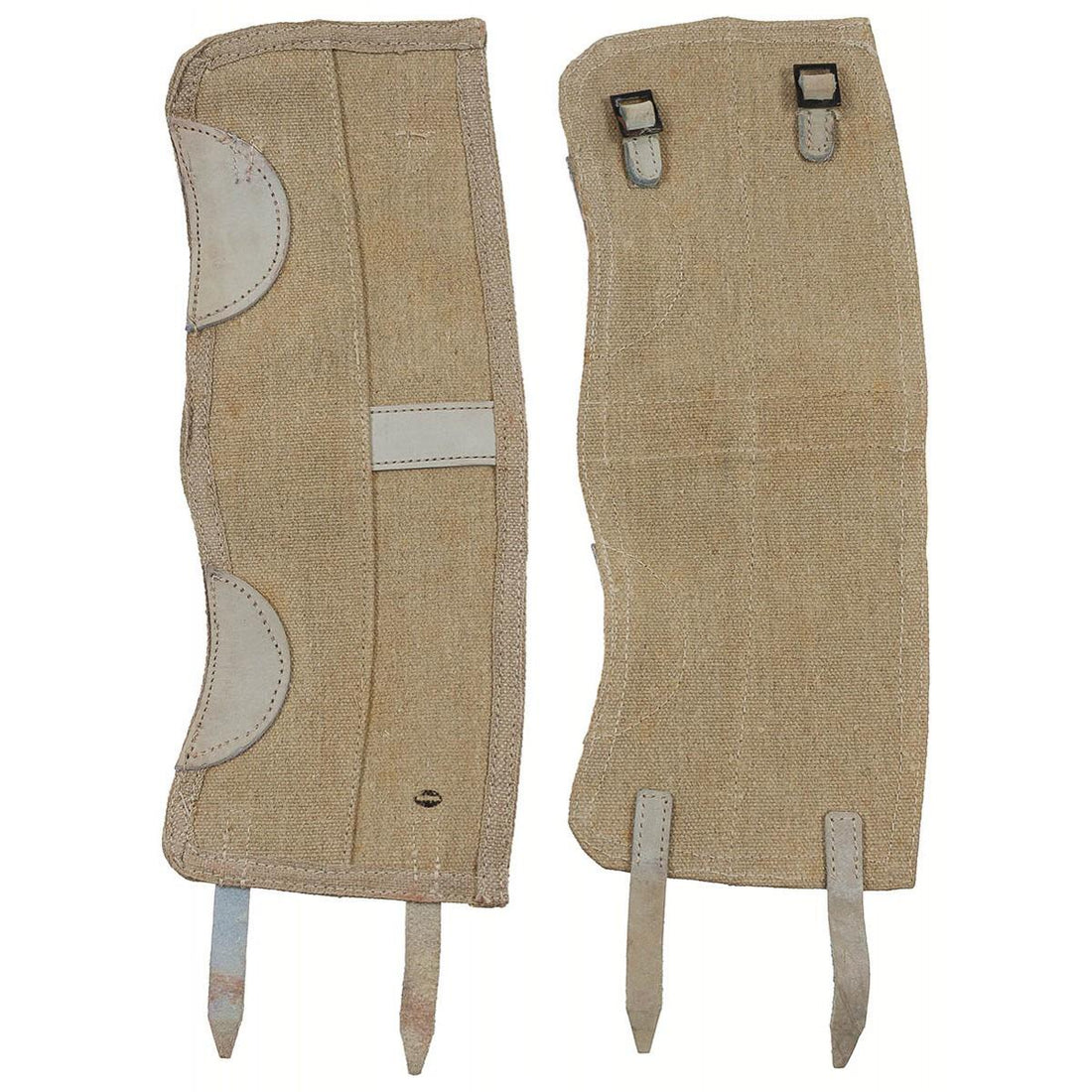 Originele Italiaanse militaire beenkappen Army Boot Leg Covers Army Surplus Khaki