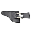 Originele Italiaanse Militaire Pistoolholster Rechtshandige Gespsluiting Zwart