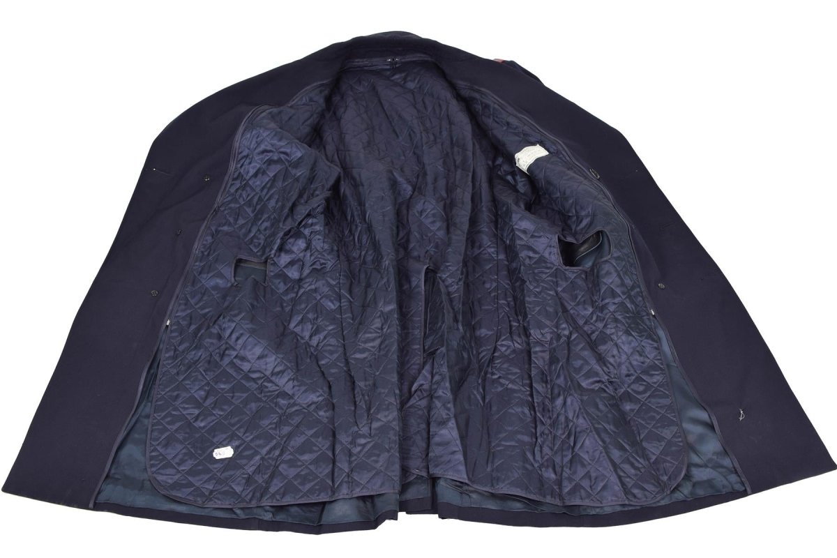 Originele Italiaanse militaire politiejas Long Carabinieri Italië Trench Coat W Liner