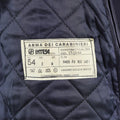 Originele Italiaanse militaire politiejas Long Carabinieri Italië Trench Coat W Liner