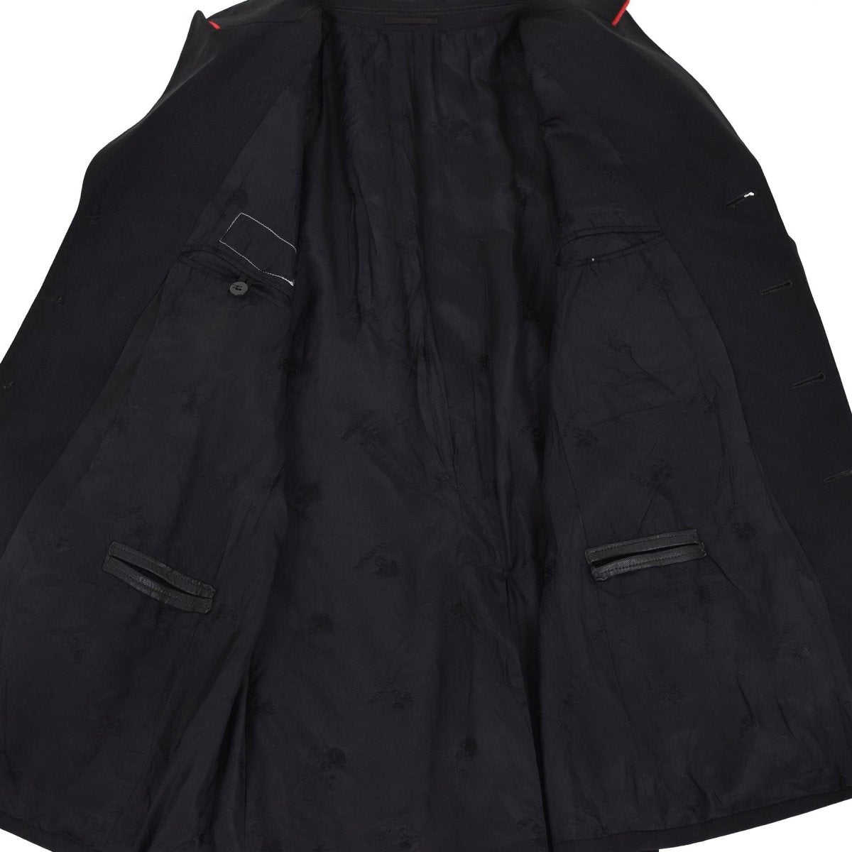 Origineel Italiaans militair politiejas Officiële officier formeel zwart uniform