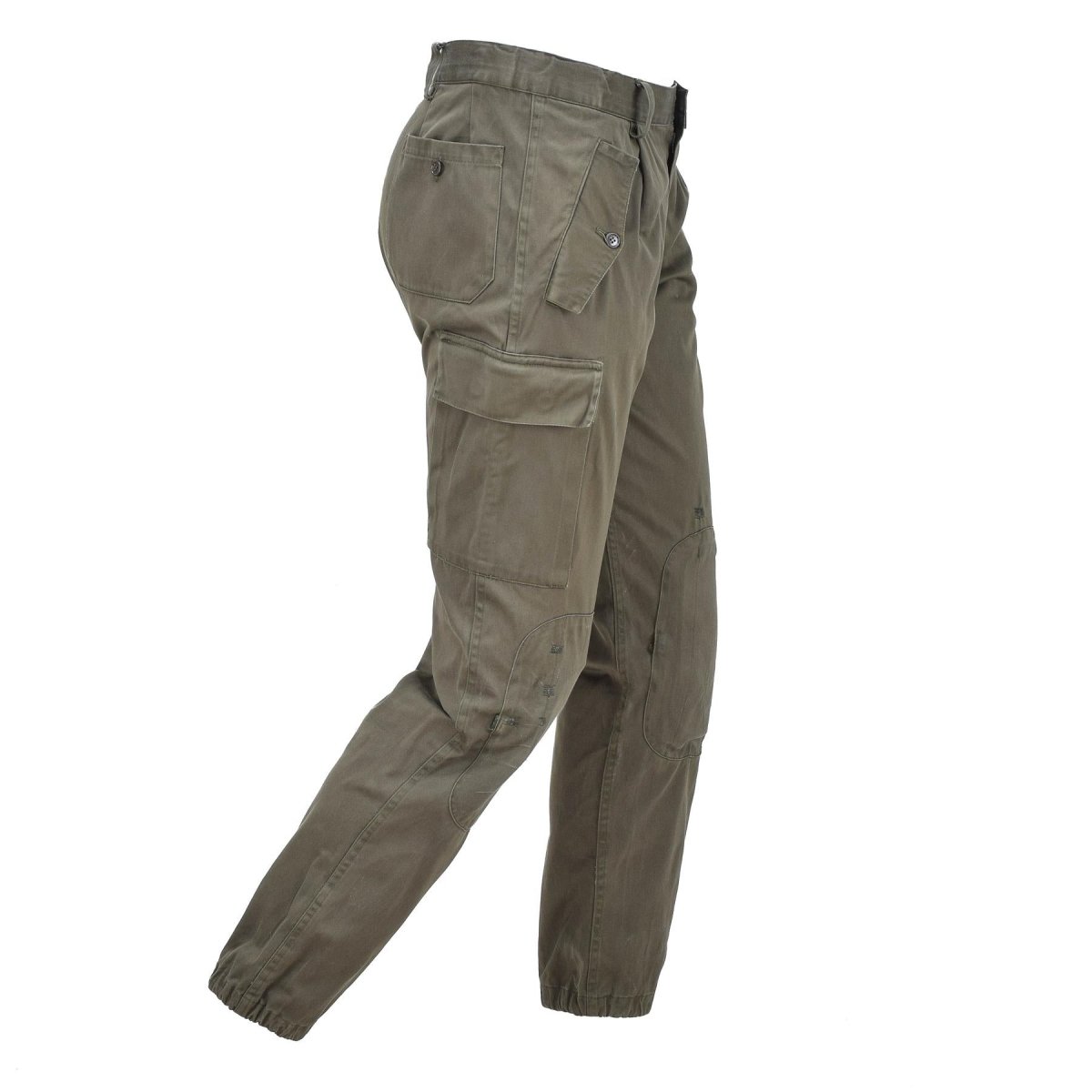 Originele Italiaanse militaire werkbroek versterkte werkkleding uniforme vrachtbroek