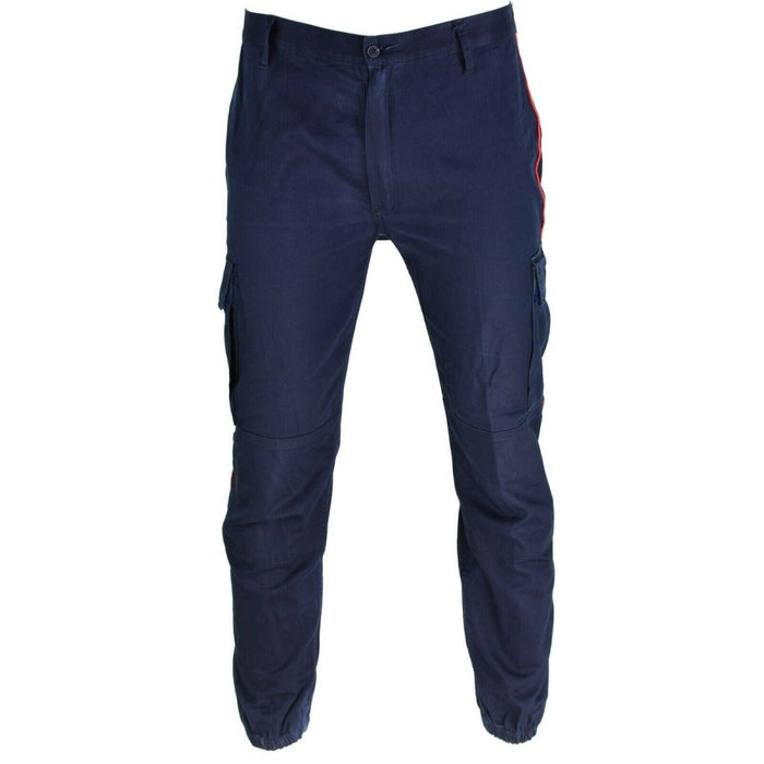 Originele Italiaanse politie carabinieri broek blauwe broek officier wetshandhaving - GoMilitar