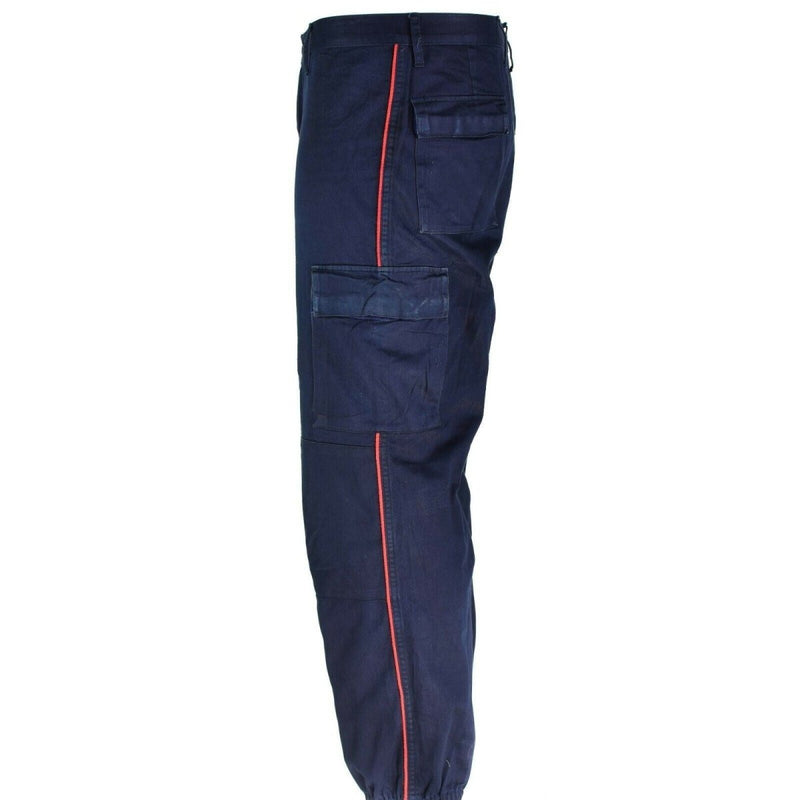 Original Italian police carabinieri pants blue trousers officer law enforcement - GoMilitar