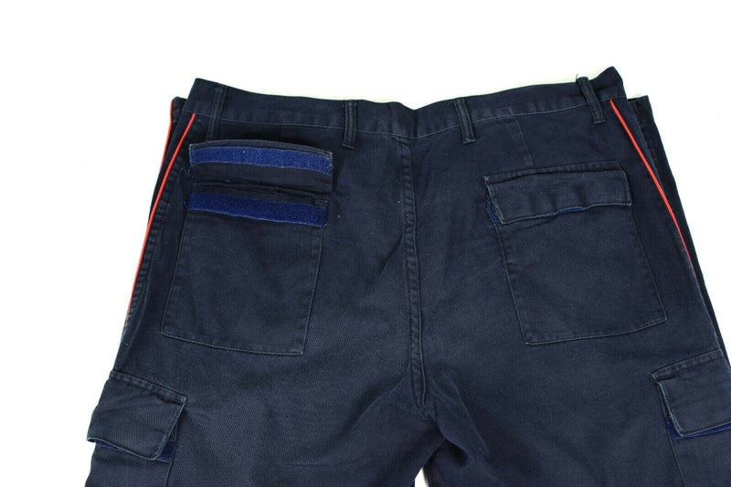 Originele Italiaanse politie Carabinieri Pants Blue Trousers Officer Law Enforcement
