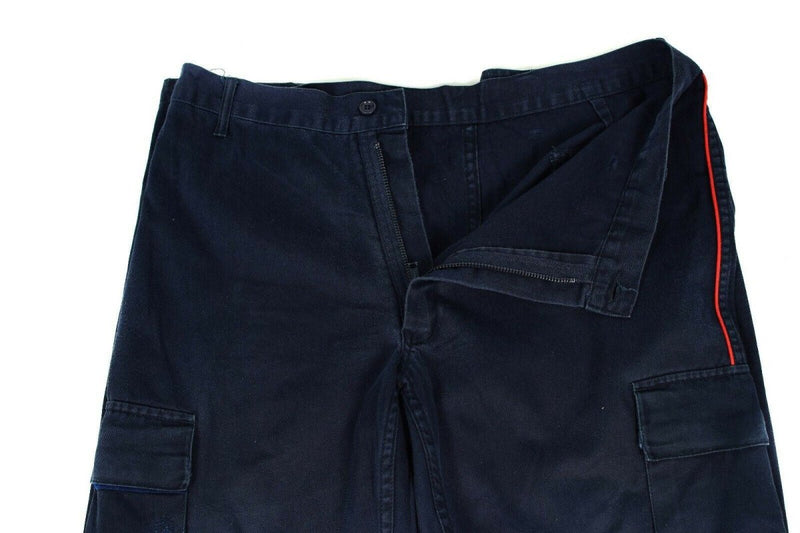 Originele Italiaanse politie Carabinieri Pants Blue Trousers Officer Law Enforcement