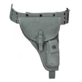 Originele Italiaanse politie -pistoolgordelholster met munitiezakje nieuw
