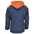 Originele Italiaanse trilamineerde marine parka jas vintage waterdicht nieuw nieuw