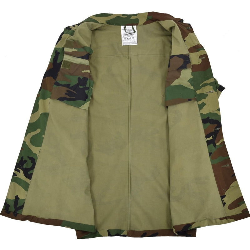 Origineel Italië militaire gevechtsjack lichtgewicht bos camo leger surplus nieuw