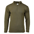 Origineel Italië militair shirt ritssluiting onder de lichte lichtgewicht ademende olijf