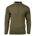 Origineel Italië militair shirt ritssluiting onder de lichte lichtgewicht ademende olijf