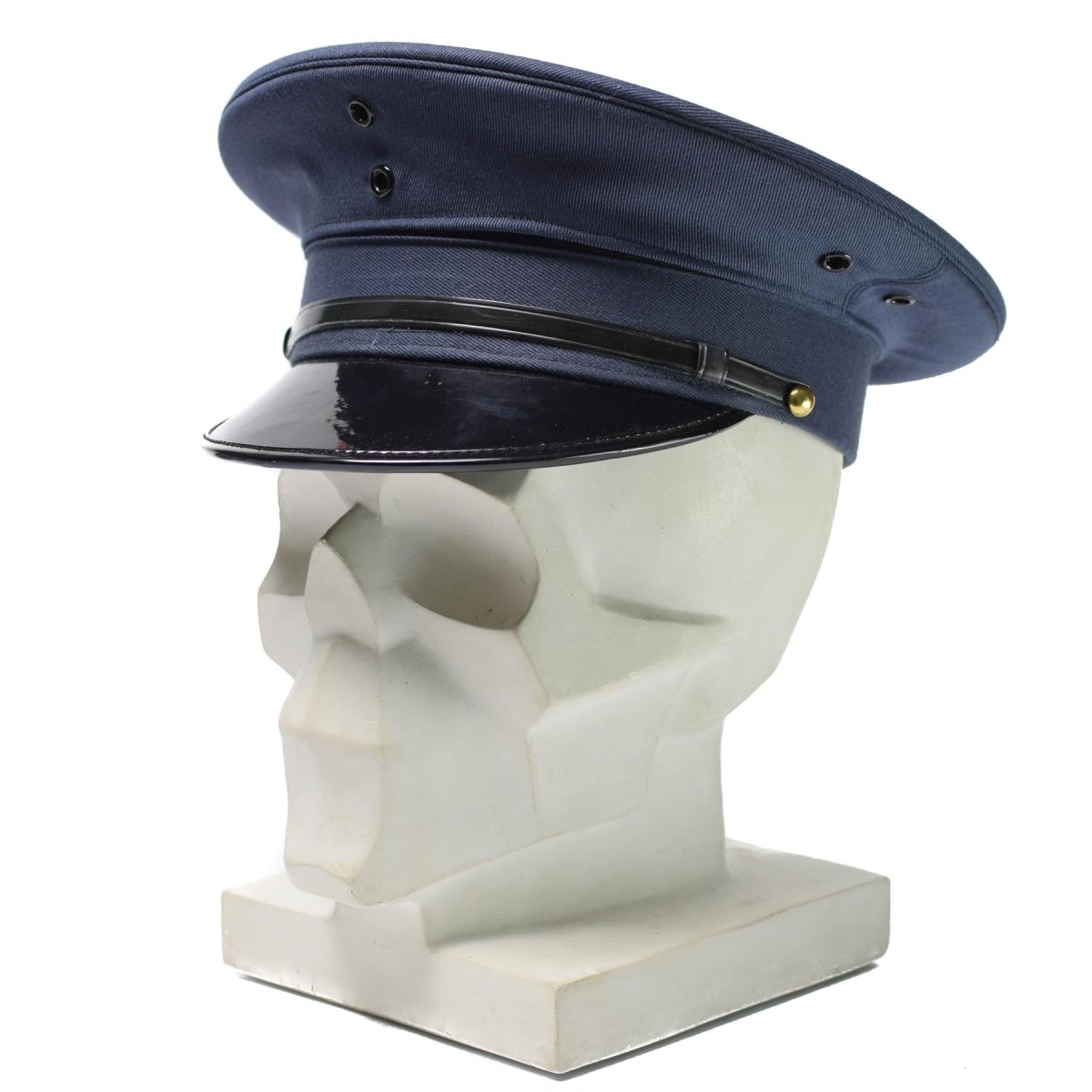Oorspronkelijke Koreaanse vizier van het leger Piekd Cap Guard Hat Militair Surplus Nieuw