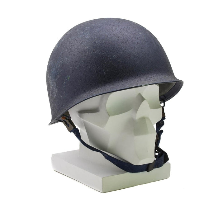 Originele Militaire Belgische Staalhelm M51 tactische gevechtsleger binnenpvc Blauw - GoMilitar