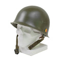 Originele militaire Belgische stalen helm M51 Tactical Combat Army Inner PVC Olive