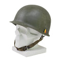 Originele militaire Belgische stalen helm M51 Tactical Combat Army Inner PVC Olive