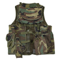 Origineel NAVO Tactical Vest Woodland Camouflage Multi -zakken Field Army Nieuw