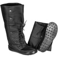 Origineel Noorwegen leger Alfa overboots isolerend zwarte lederen schoenen goede grip nieuw
