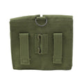 Origineel Noors leger magazine pouch vintage dubbele munitie tas groen canvas nieuw