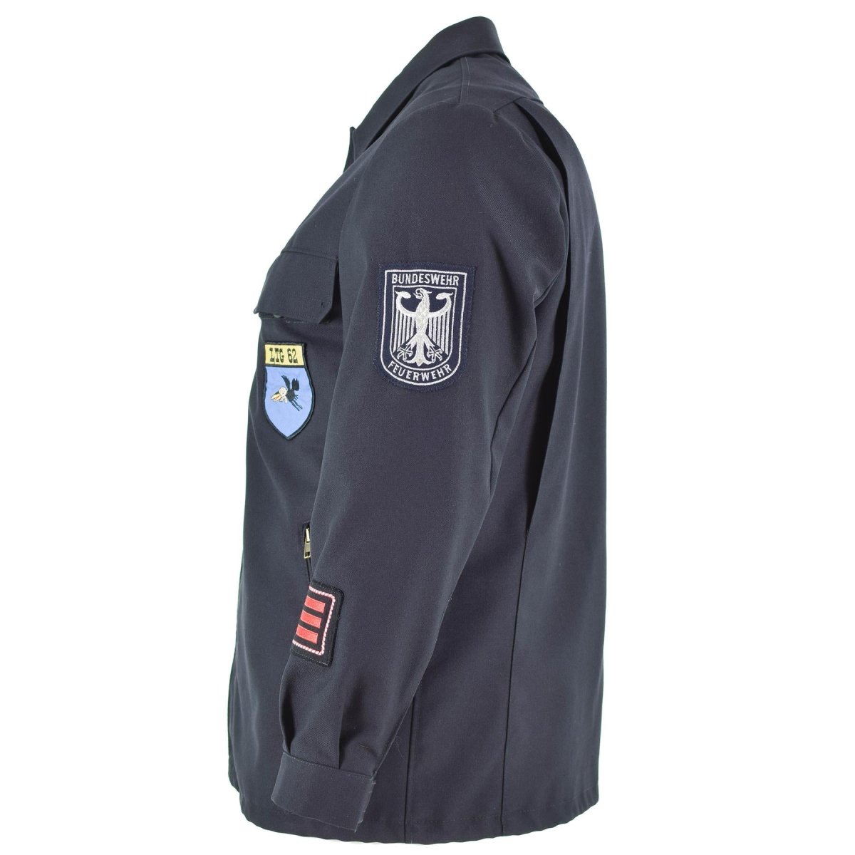 Origineel NVA Oost -Duits leger Dark Blue formeel uniforme jas militair overschot