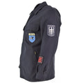 Origineel NVA Oost -Duits leger Dark Blue formeel uniforme jas militair overschot