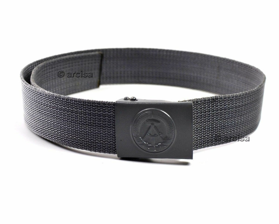 Origineel NVA Oost -Duitse leger Gray Belt Military BW Issue broek broek