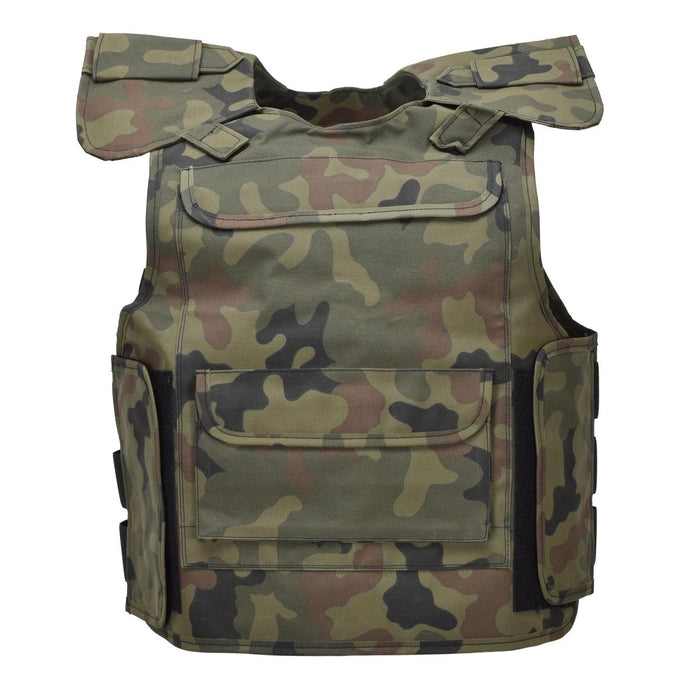 Origineel Pools Militair Gevechtsvest Kogelvrije Ballistische Poolse Bloemblaadjes Camo - GoMilitar