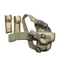 Originele Poolse militaire drop-leg holster P-83 Wanad Pantera Desert Camo