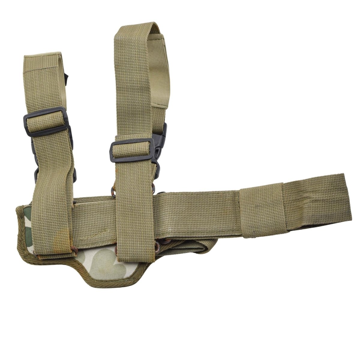 Originele Poolse militaire drop-leg holster tactische WIST-94 Pantera Desert Camo