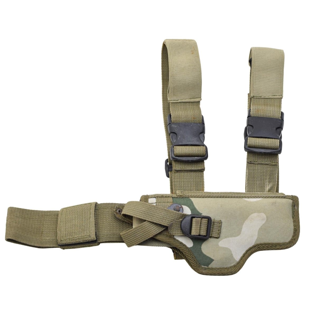 Originele Poolse militaire drop-leg holster tactische WIST-94 Pantera Desert Camo