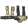 Originele Poolse militaire drop-leg holster WIST-94 snelsluiting Pantera