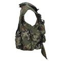 Originele Poolse militaire tactische vestplaat Carrier Woodland Camouflage