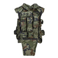 Originele Poolse militaire tactische vestplaat Carrier Woodland Camouflage