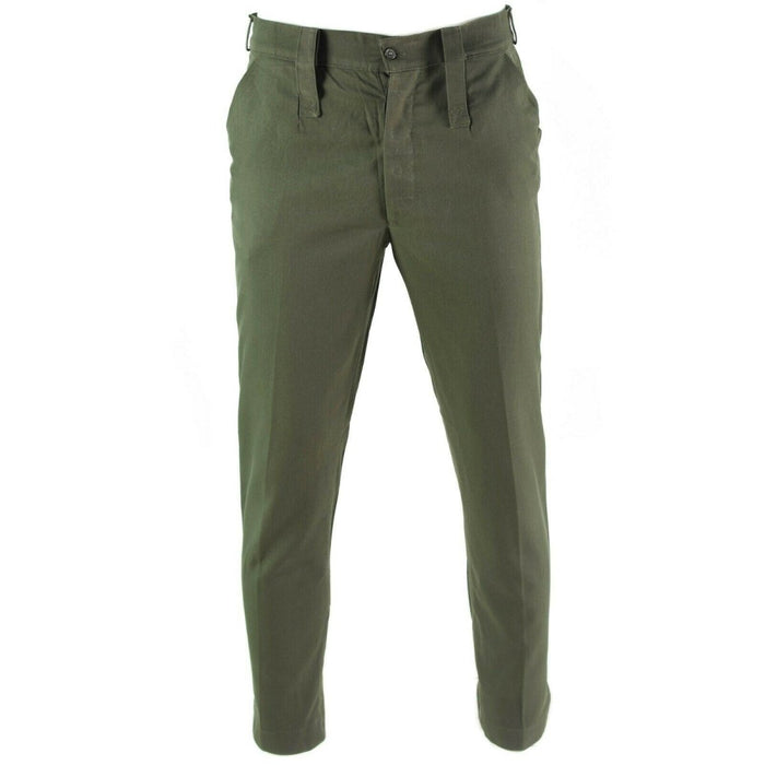 Originele Portugese legerveldgevechtsbroek olijfgroene militaire broek Portugal - GoMilitar