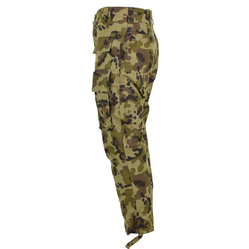 Original Romanian field troops pants fleck pattern camouflage BDU trousers NEW - GoMilitar