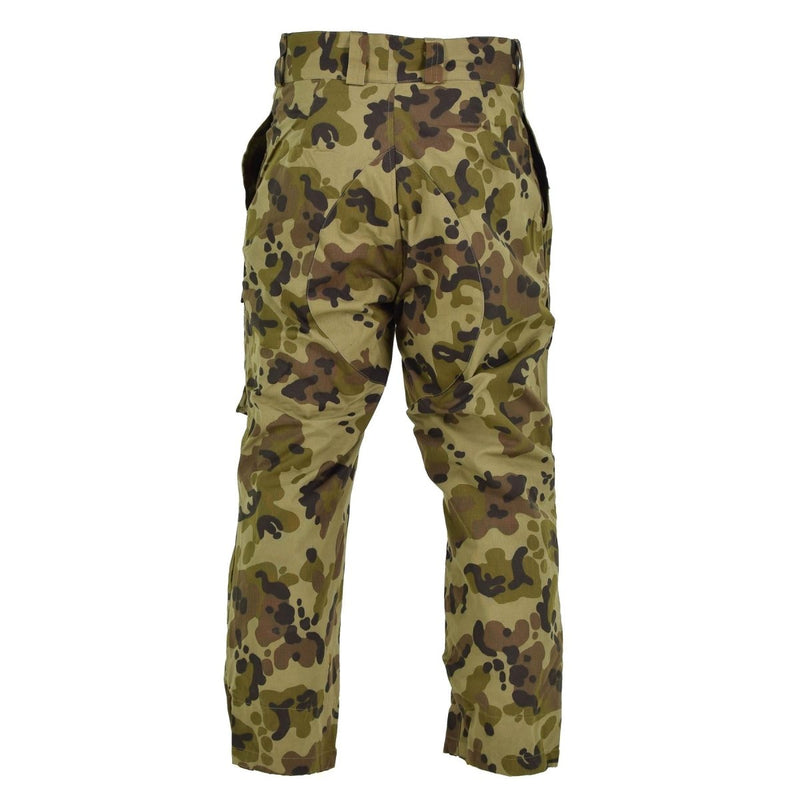 Original Romanian field troops pants fleck pattern camouflage BDU trousers NEW - GoMilitar