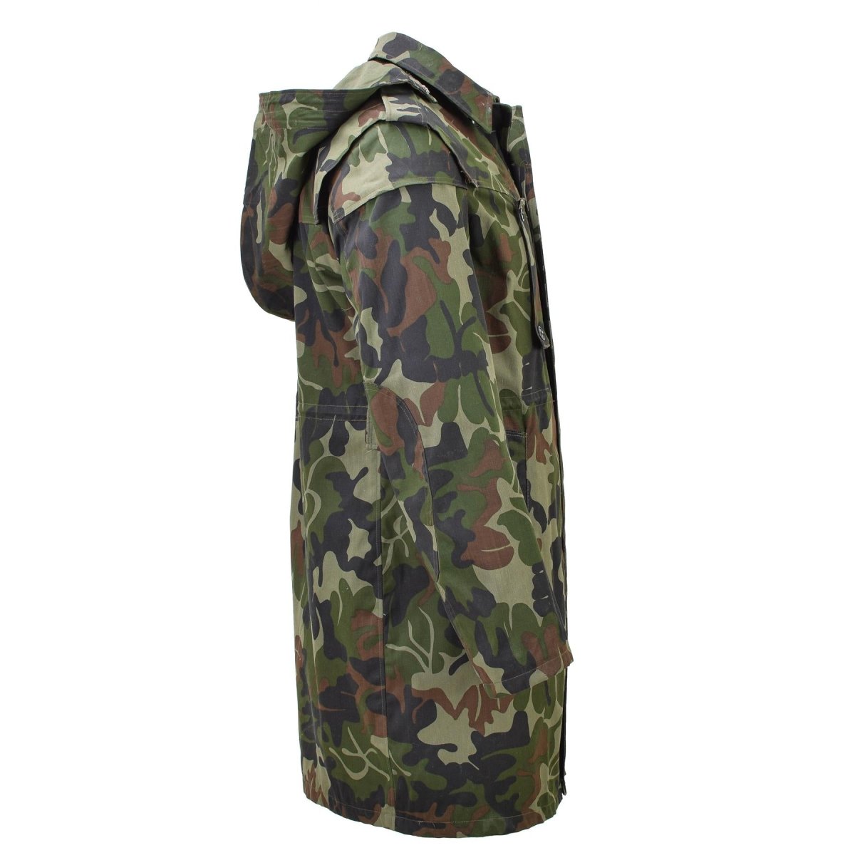 Originele Roemeens militaire parka M93 camo -blad hap -jas tactisch nieuw