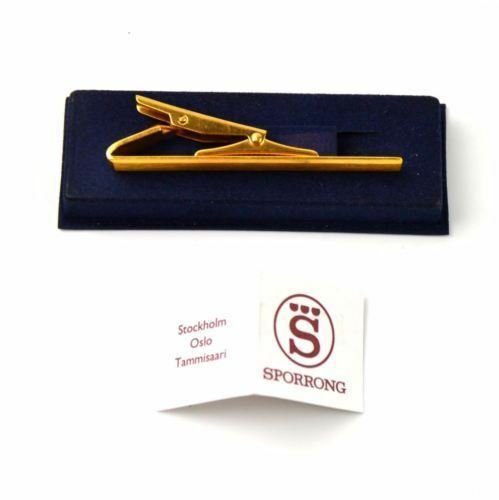 Origineel Scandinavië Sporong Brand Tie Clip Zweden Army Air Forces Uniform