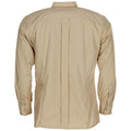 Origineel Spaans militair veldwerkshirt met lange mouwen, lichtgewicht kaki