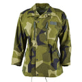 Origineel Zweeds leger zware M90 ​​jas splinter camo militaire veldtroepen nieuw