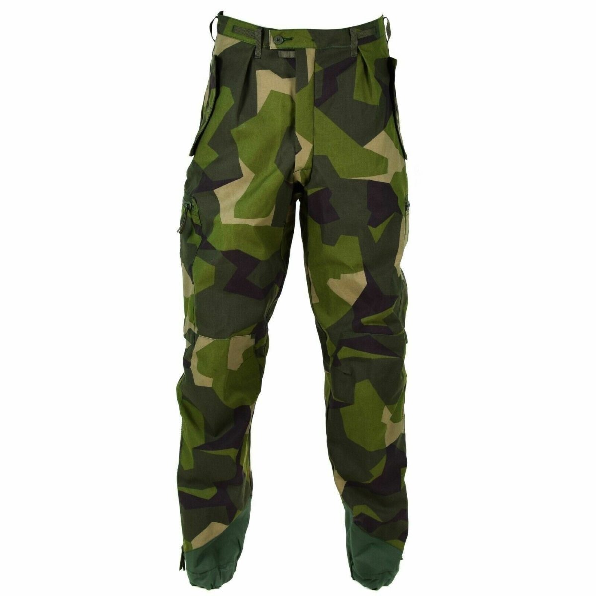 Origineel Zweeds leger m90 broek splinter camouflage veld gevechten broek nieuw