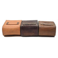 Origineel Zweeds militair hard lederen riem zakje Universal Magazine Bag Vintage