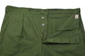Originele Zweedse militaire werkbroek groen vintage werkkleding broek nieuw