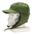 Origineel Zweeds Zweden militair leger Winter Green M59 Combat Field Cap Hat Nieuw