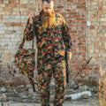 Origineel Zwitserse legerjack M83 Combat Field Alpenflage Camo jas shirt ritssluiting