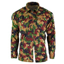 Original Swiss army jacket M83 combat field Alpenflage Camo shirt zipped NEW - GoMilitar