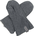 Originele Zwitserse leger wanten denim grijs wol koud weer militaire handschoenen gevoerd
