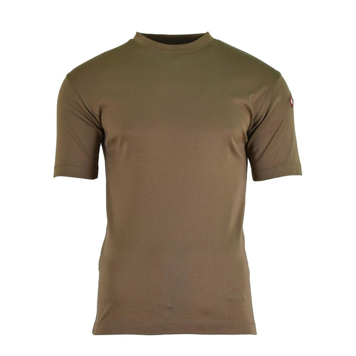 Originele Zwitserse leger-T-shirts Kaki sneldrogend ademend sportkledingoverschot - GoMilitar