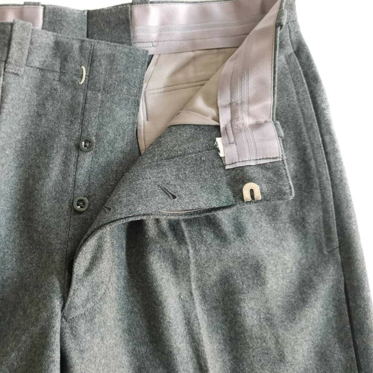Originele Zwitserse leger wollen broek Militair Surplus Field broek Zwitserland