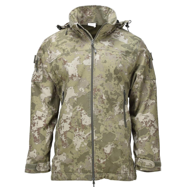 Original Turkish Field Parka RipStop Material Fooldaway Hood Kama Camouflage - GoMilitar