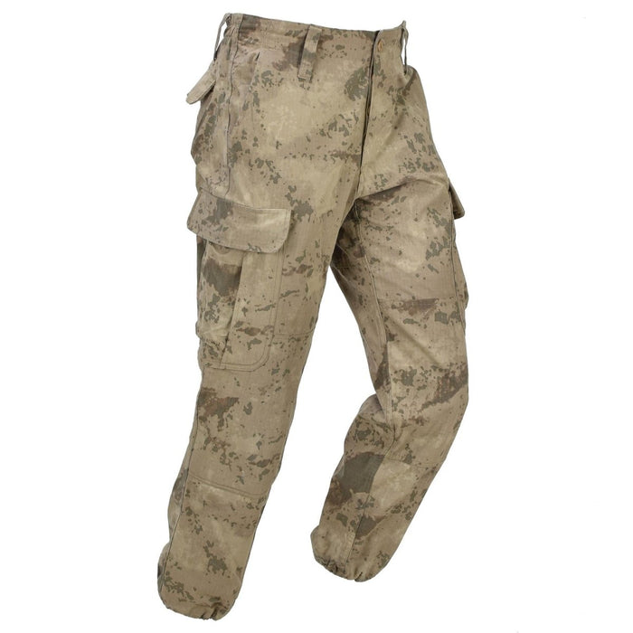 Originele Turkse militaire AG18 veldbroek RipStop Cargo Pockets M2018 Camo - GoMilitar